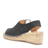 Women Arc Suede Espadrille Wedge Sandals