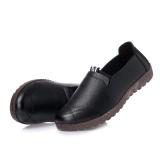 Women PU Loafers Casual Comfort Slip On Plus Size Shoes