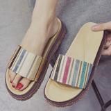 Women Creepers Slippers Casual Comfort Peep Toe Shoes