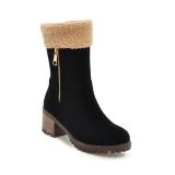 Casual Artificial Nubuck Boots