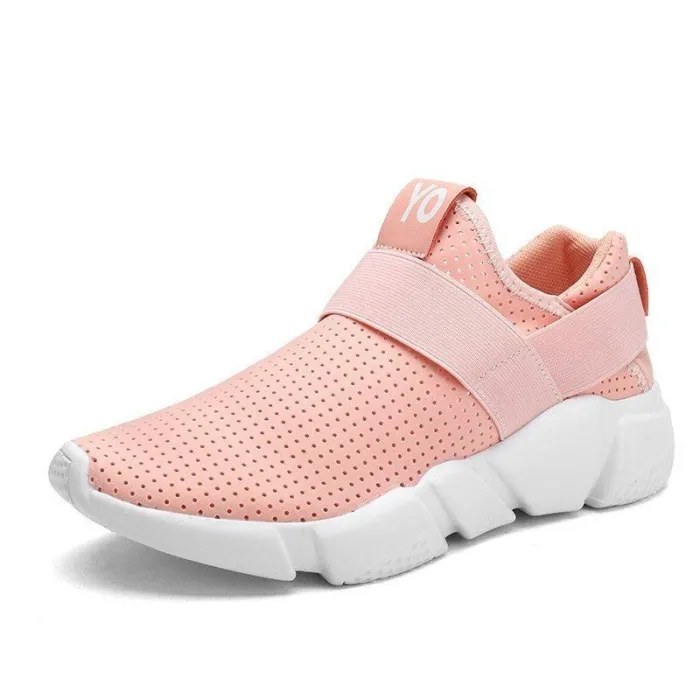 Women Mesh Fabric Sneakers Casual Comfort Breathable Shoes