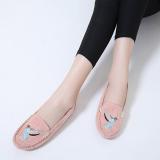 Women Artificial Suede Flats Casual Comfort Slip On Shoes