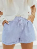 Striped Casual Shorts