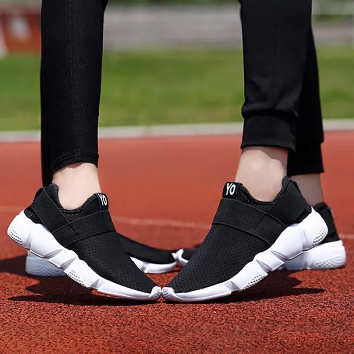 Women Mesh Fabric Sneakers Casual Comfort Breathable Shoes
