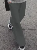Casual Solid Pants