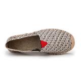 Women Canvas Loafers Casual Slip On Plus Size Flat Shoes