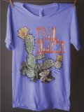 Round Neck Printed Short Sleeve Shirts & Tops