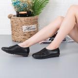 Women PU Loafers Casual Comfort Magic Tape Shoes
