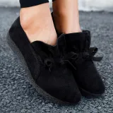 Women's Flat Shoes Round Toe Casual Bowknot Non-slip Flats