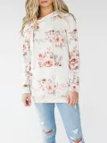 Printed Casual Polyester Hoodies