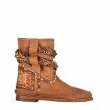 Tassel Flat Heel Boots