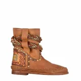 Tassel Flat Heel Boots