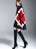 Women Fashion Cloak Wool Woolen Coat Outerwear
