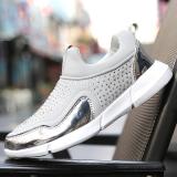 Women Mesh Fabric Athletic Shoes Slip-on Sneakers