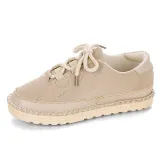 Women Flocking Sneakers Casual Comfort Lace Up Shoes