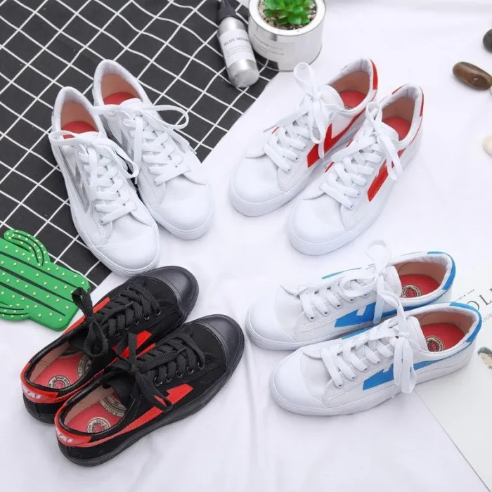 Women Plus Size Lace-up Canvas Flat Heel Daily Spring/Fall Flats