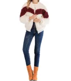 White Long Sleeve Round Neck Tops