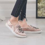 Women Flat Loafers Casual Comfort Rhinestone Slip On Shoes