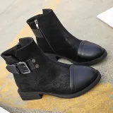 Women Booties Casual Comfort Shoes Artificial Leather Boots