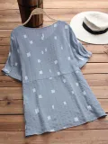 Women Casual Tops Tunic Blouse Shirt