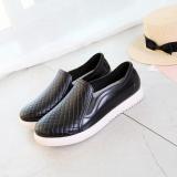 Comfy PVC Rain Shoes Slip-On Loafers