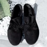 Women's Flat Shoes Round Toe Casual Bowknot Non-slip Flats