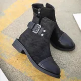 Women Booties Casual Comfort Shoes Artificial Leather Boots