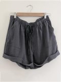 Plus Size Casual Solid Pockets Pants