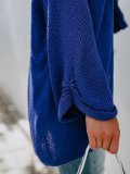 Cotton-blend Solid Casual Paneled Quilted Coat