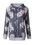Printed Casual Polyester Hoodies