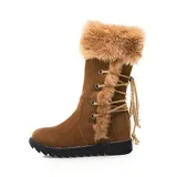 Women Snow Booties Casual Comfort Warm Shoes