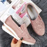 Women Comfortable Slip-on Sneaker Shoes