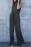Sexy Spaghetti Strap Wide Leg Jumpsuit