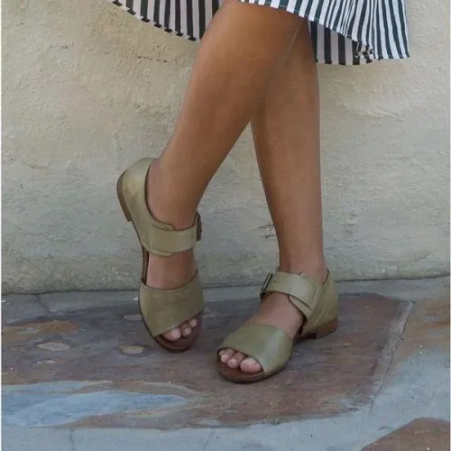 Women's Casual Low Heel Summer Sandal Shoes