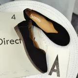 Women Flocking Flats Casual Comfort Slip On Shoes