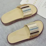 Women Creepers Slippers Casual Comfort Peep Toe Shoes