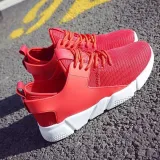 Women Mesh Fabric Sneakers Casual Comfort Lace Up Shoes