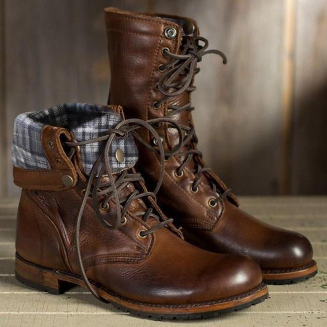 Women Vintage Martin Booties Casual Shoes