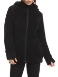 Women's Casual Hoodie Pockets Zipper Winter Coat