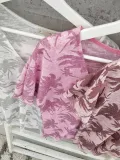 V Neck Casual Floral-Print Shirts & Tops