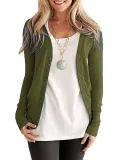 Pink Polyester Solid Casual Sweater