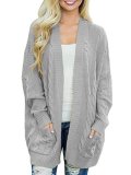 Knitted Acrylic Casual Sweater