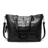 Bag - Fashion Crocodile Print Simple Bag