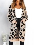 Casual Pocket  Long Section Cardigan