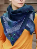 Casual Color-Block Scarves & Shawls