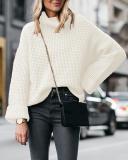 Autumn/Winter Leisure High-Collar Long-Sleeved Loose Sweaters