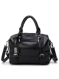 Women vintage Boston Sequined Handbags