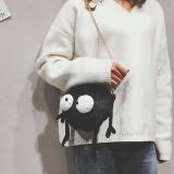 Cute Big Eyes Design Crossbody Bag
