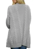 Knitted Acrylic Casual Sweater