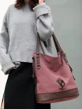 Women Canvas Large Capacity Bag Leisure  Shoulder Bags